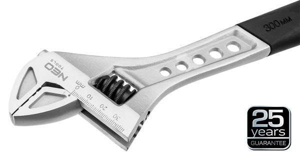 NEO Tools Reguleeritav võti 250 mm, vahemik 0-33 mm
