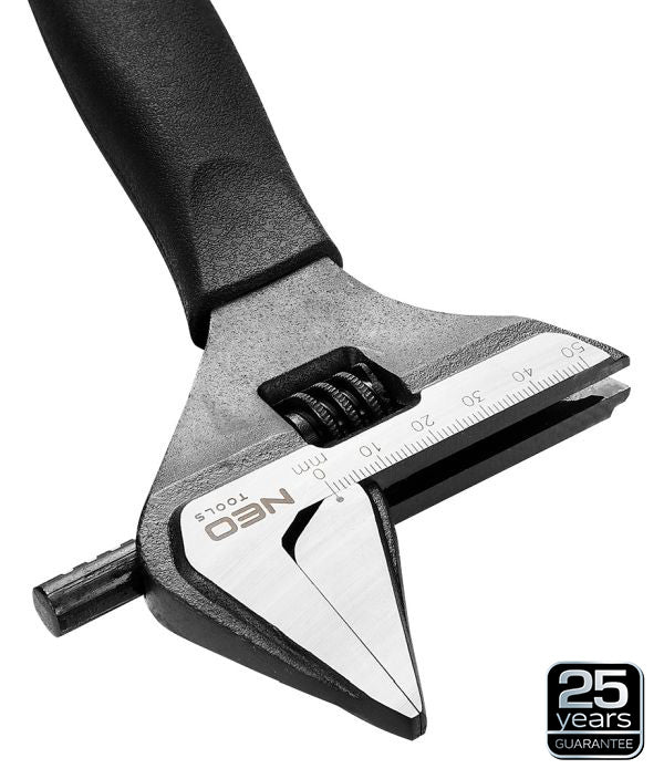 NEO Tools Reguleeritav võti 250 mm, vahemik 0-50 mm