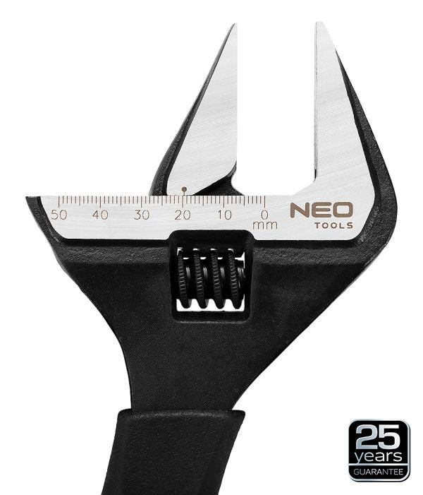 NEO Tools Reguleeritav võti 250 mm, vahemik 0-50 mm