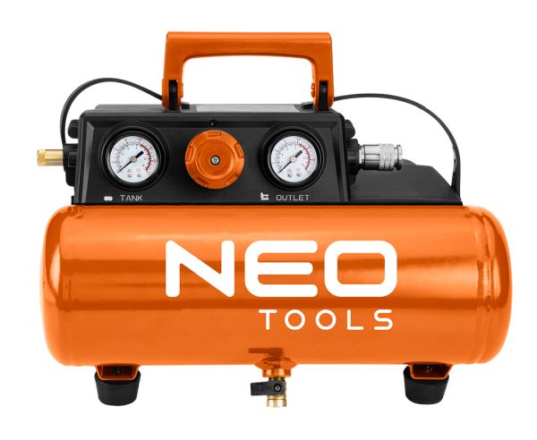 NEO Tools Akukompressor E+ 18V, 8 bar, 3,8 l