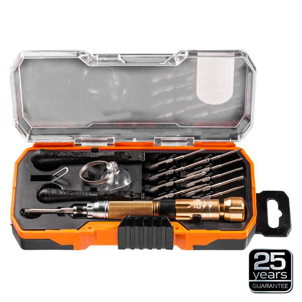 NEO Tools Kruvikeeraja otsakud hoidikuga, 32 osa