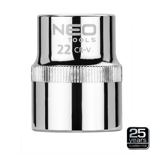 NEO Tools Kuuskantpadrun 1/2, 20 mm, SUPERLOCK