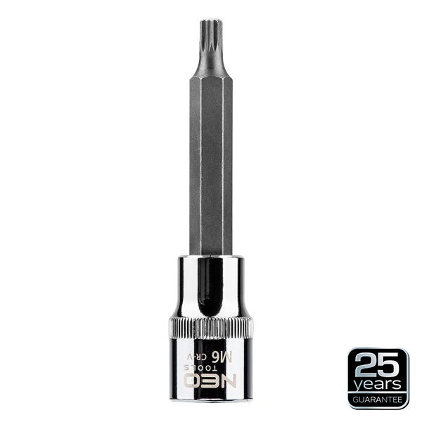 NEO Tools Spline-otsak padrunil 1/2, M16 x 55 mm