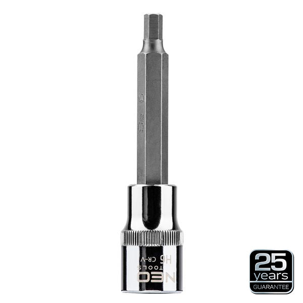 NEO Tools Kuuskantotsak padrunil 1/2, H19 x 55 mm