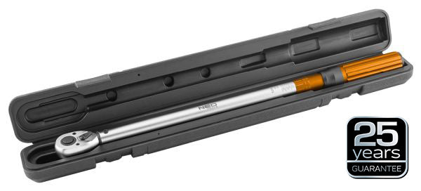 NEO Tools Kahesuunaline momentvõti 1/2, 60-330 Nm