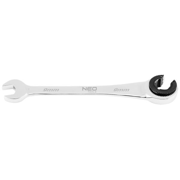 NEO Tools Lõhestatud leht-silmusvõti räikmehhanismiga, 8 mm
