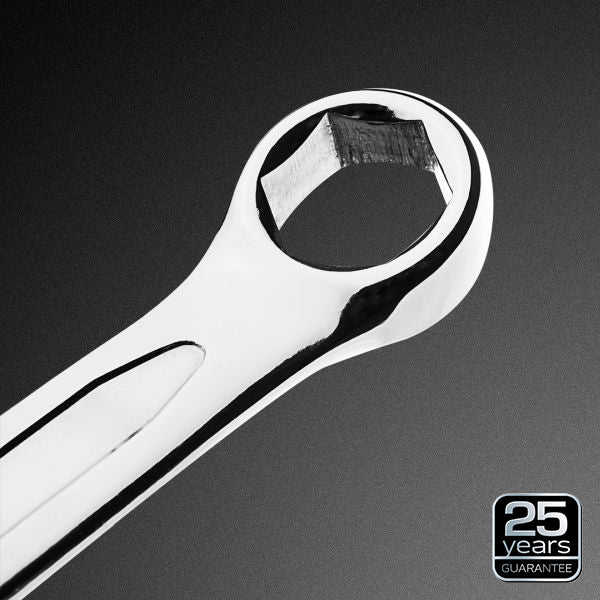 NEO Tools Räikmehhanismiga pikad silmusvõtmed, 6 osa, 8-19 mm, pehme kott