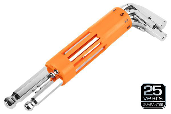 NEO Tools Torx-võtmed T10-50, 9 osa, värvilised