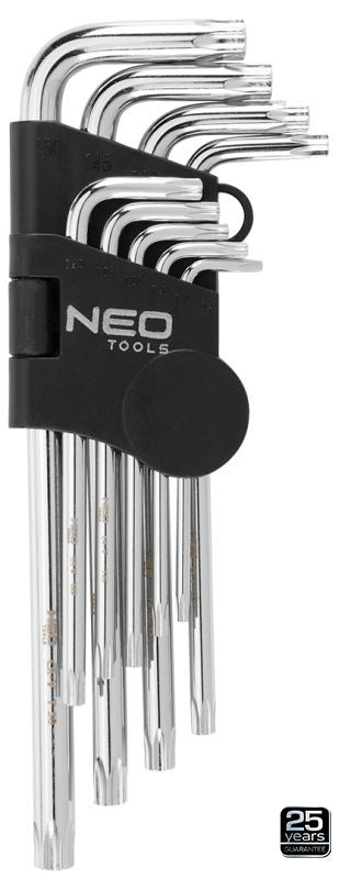 NEO Tools Torx-võtmed, 9 osa