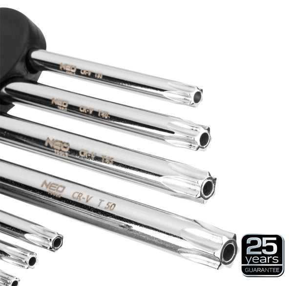 NEO Tools Torx-võtmed, 9 osa