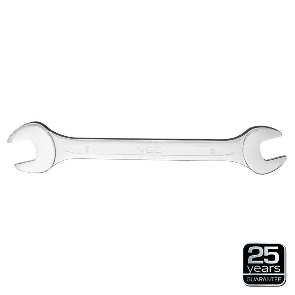 NEO Tools Leht-silmusvõtmed 8-19 mm (lühikesed), 8 osa