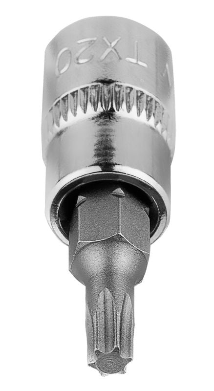 NEO Tools Torx-otsak TX20 padrunil 1/4, lühike, 37 mm