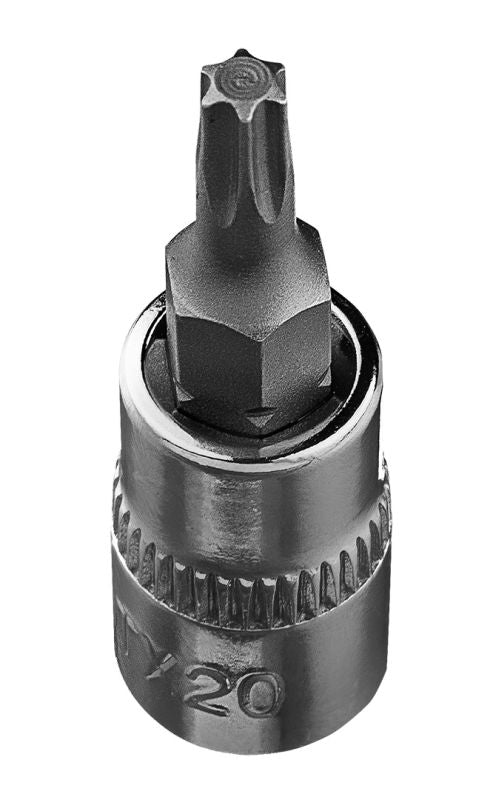 NEO Tools Torx-otsak TX20 padrunil 1/4, lühike, 37 mm