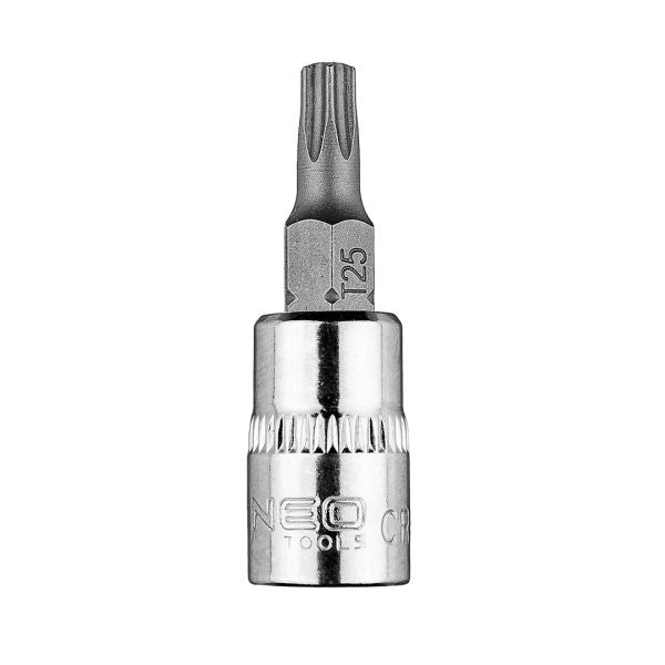 NEO Tools Torx-otsak TX20 padrunil 1/4, lühike, 37 mm
