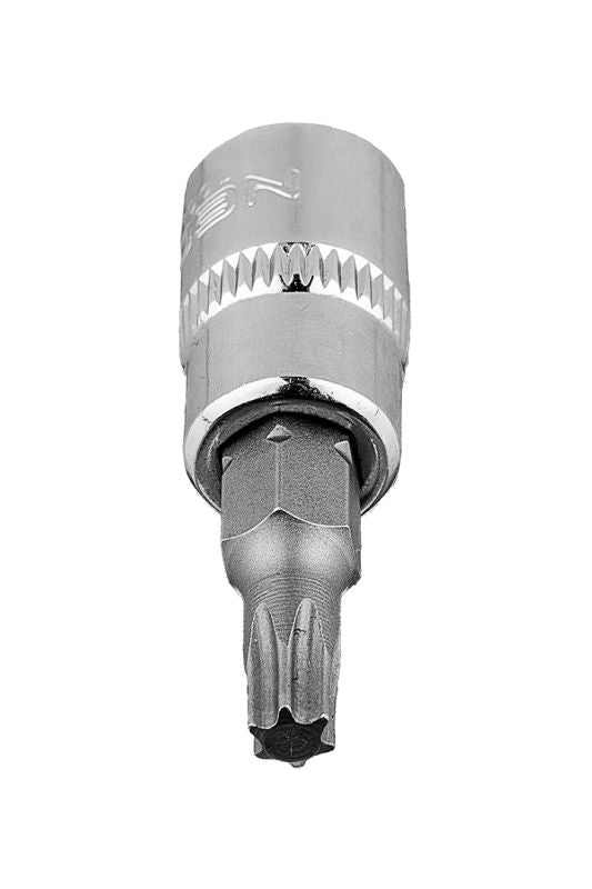 NEO Tools Torx-otsak TX25 padrunil 1/4, lühike, 37 mm