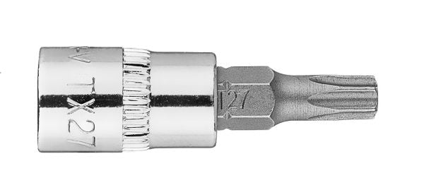 NEO Tools Torx-otsak TX25 padrunil 1/4, lühike, 37 mm