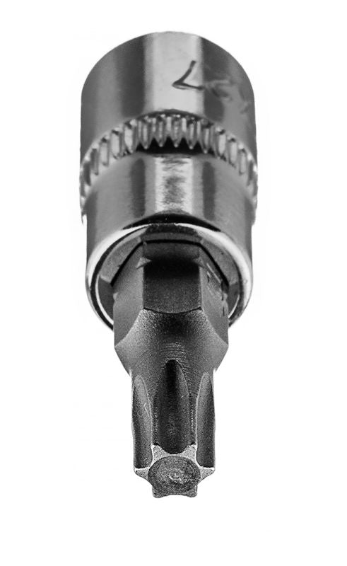 NEO Tools Torx-otsak TX27 padrunil 1/4, lühike, 37 mm