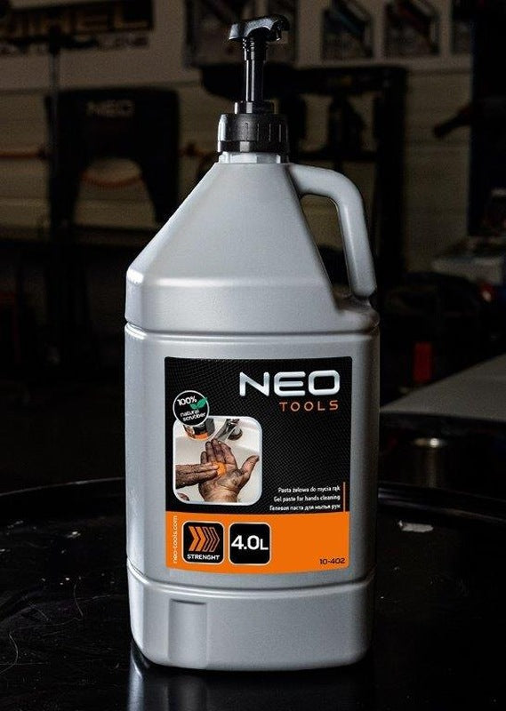 NEO Tools Oranž geelkäsipesupasta raskete määrdumiste eemaldamiseks, purk 500 g