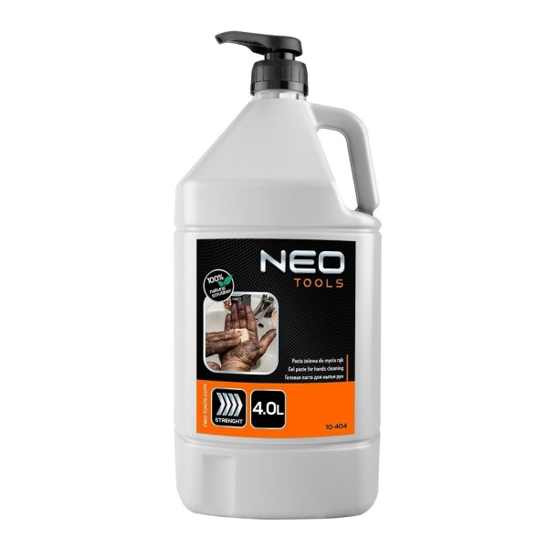 NEO Tools Eriotstarbeline geelkäsipesupasta raskete ja väga raskete määrdumiste eemaldamiseks, purk 500 g