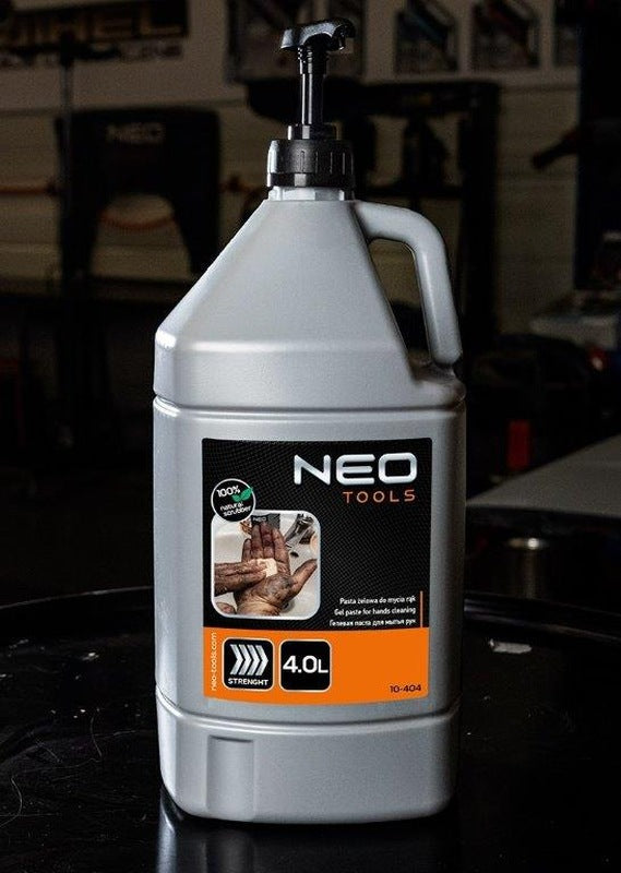 NEO Tools Eriotstarbeline geelkäsipesupasta raskete ja väga raskete määrdumiste eemaldamiseks, purk 500 g