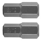 NEO Tools Kuuskantotsak 5 x 30 mm, S2, 2 tk