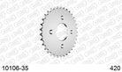 AFAM Tagumine hammasratas 10106-35, 35z, samm 420, teras