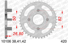 AFAM Tagumine hammasratas 10106-35, 35z, samm 420, teras