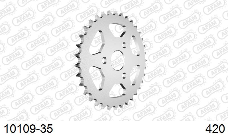 AFAM Tagumine hammasratas 10109-35, 35z, samm 420, teras