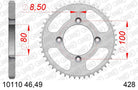 AFAM Tagumine hammasratas 10110-46, 46z, samm 428, teras