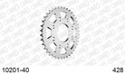 AFAM Tagumine hammasratas 10201-40, 40z, samm 428, teras