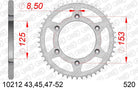 AFAM Tagumine hammasratas 10212-48, 48z, samm 520, teras