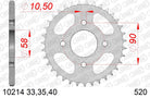 AFAM Tagumine hammasratas 10214-35, 35z, samm 520, teras