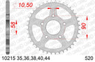 AFAM Tagumine hammasratas 10215-36, 36z, samm 520, teras