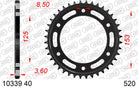 AFAM Tagumine hammasratas 10339-40, 40z, samm 520, teras