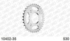 AFAM Tagumine hammasratas 10402-35, 35z, samm 530, teras