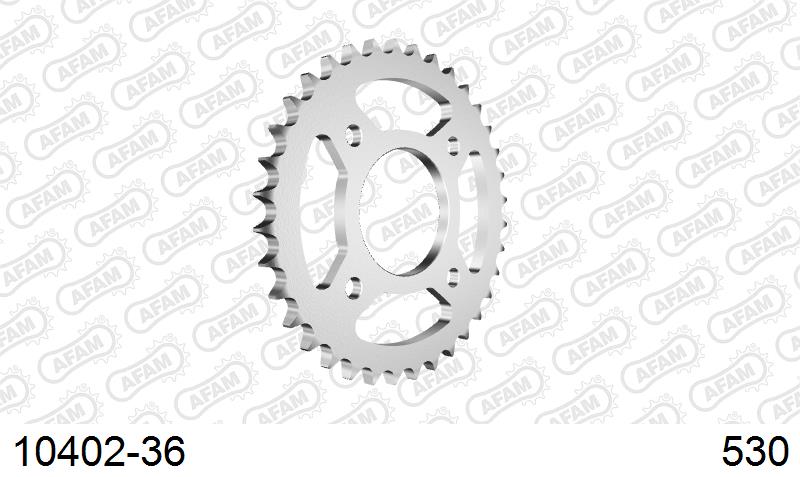 AFAM Tagumine hammasratas 10402-36, 36z, samm 530, teras