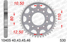 AFAM Tagumine hammasratas 10405-40, 40z, samm 530, teras