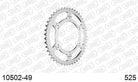 AFAM Tagumine hammasratas 10502-49, 49z, samm 525, teras