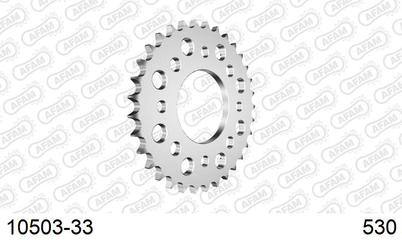 AFAM Tagumine hammasratas 10503-33, 33z, samm 530, teras