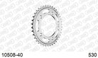 AFAM Tagumine hammasratas 10508-40, 40z, samm 530, teras