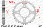 AFAM Tagumine hammasratas 10603-43, 43z, samm 530, teras