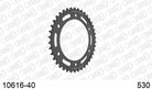 AFAM Tagumine hammasratas 10616-40, 40z, samm 530, teras