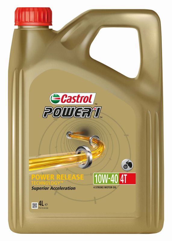 Castrol Power 1 10W-40 mootorratta 4T mootoriõli
