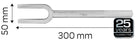 NEO Tools Kuulliigendi kang 300 mm