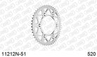 AFAM Tagumine hammasratas 11212N-51, 51z, samm 520