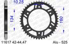 AFAM Tagumine hammasratas 11617-43, 43z, samm 525