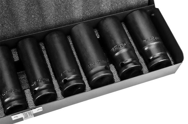 NEO Tools Löökpadrunid 1/2, 10-24 mm, 11 osa
