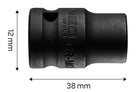 NEO Tools Löökpadrun 1/2, 12 x 38 mm, CR-MO