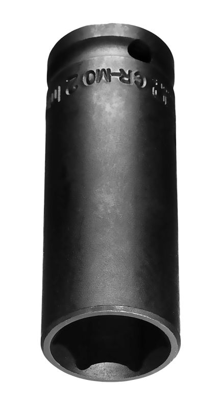 NEO Tools Pikk löökpadrun 1/2, 21 x 78 mm, CR-MO