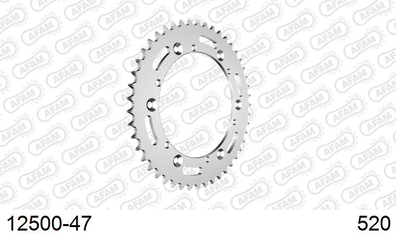 AFAM Tagumine hammasratas 12500-47, 47z, samm 520, teras